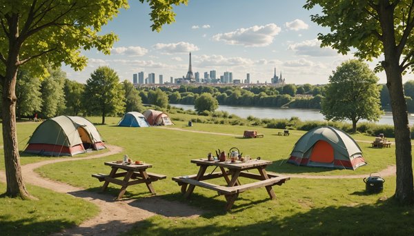 Découvrez le camping à prix abordable à Paris et en Île-de-France