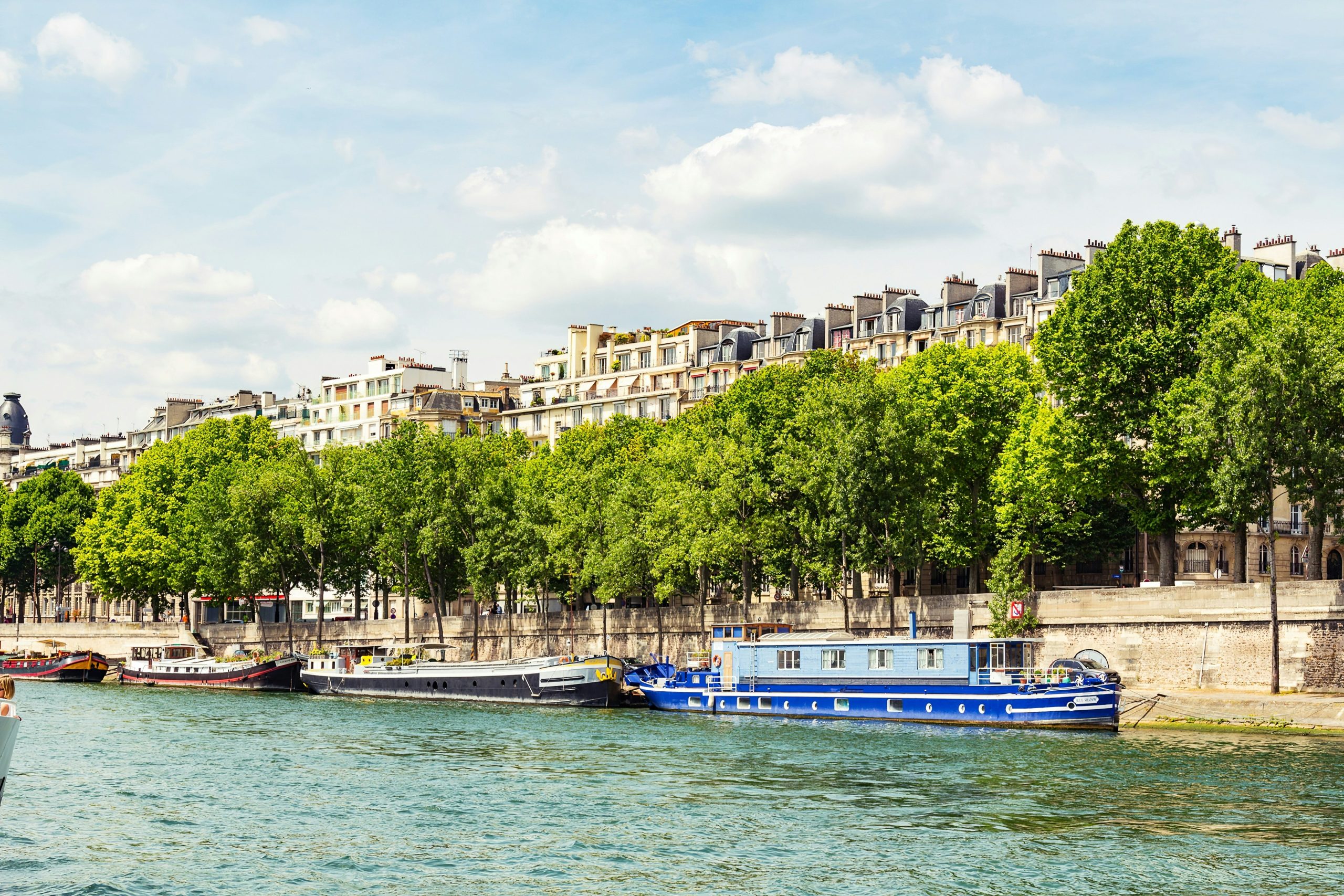 Croisière détente sur la Seine.